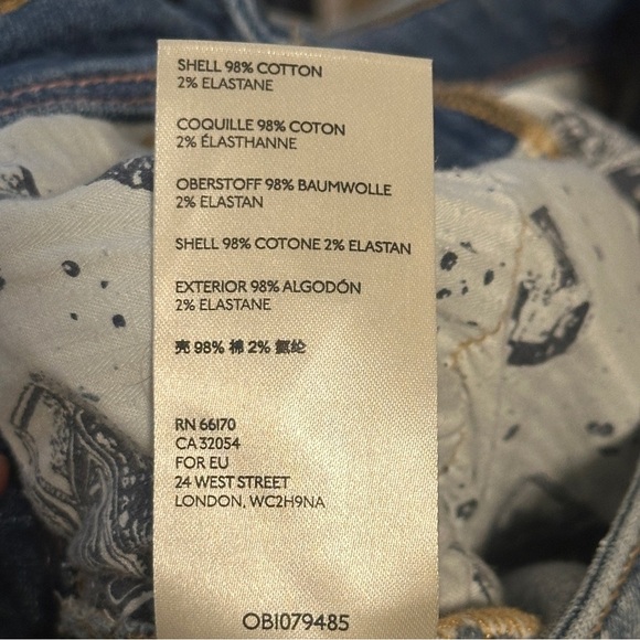 Pilcro and the Letterpress Slim Boyfriend Jeans Size 27 - Picture 8 of 14